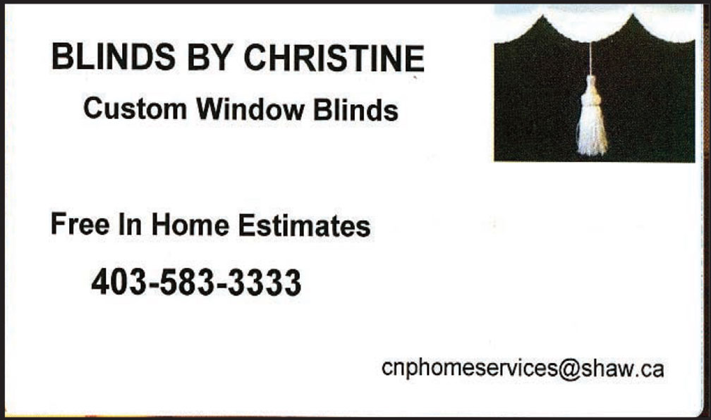 Blinds by Christine