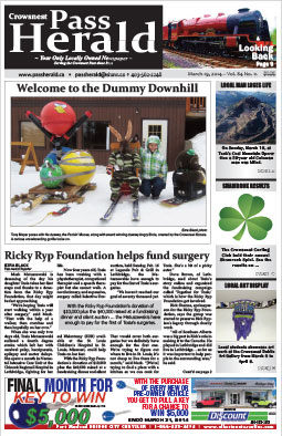 Crowsnest Pass Herald Front Page
