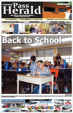 Crowsnest Pass Herald Front Page