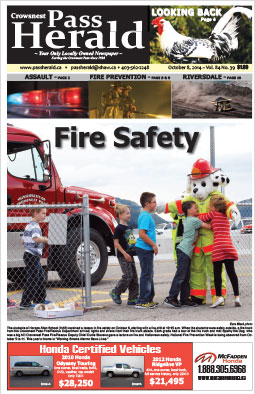 Crowsnest Pass Herald Front Page