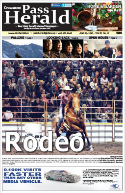 Crowsnest Pass Herald Front Page