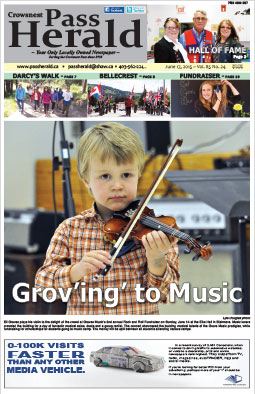 Crowsnest Pass Herald Front Page