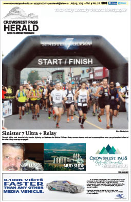 Crowsnest Pass Herald Front Page