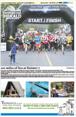 Crowsnest Pass Herald Front Page