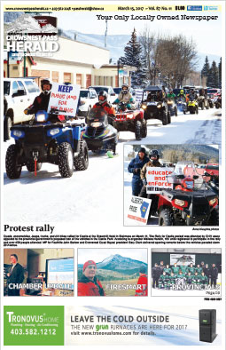 Crowsnest Pass Herald Front Page