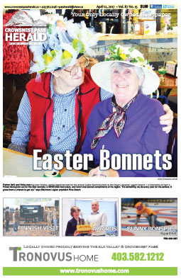 Crowsnest Pass Herald Front Page