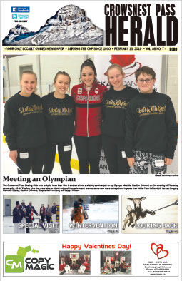 Crowsnest Pass Herald Front Page