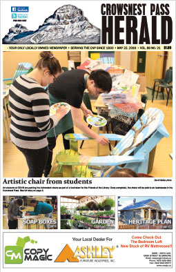 Crowsnest Pass Herald Front Page