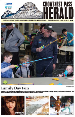 Crowsnest Pass Herald Front Page