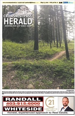 Crowsnest Pass Herald Front Page