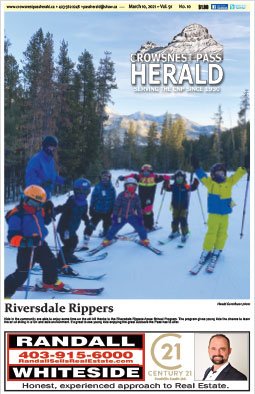 Crowsnest Pass Herald Front Page